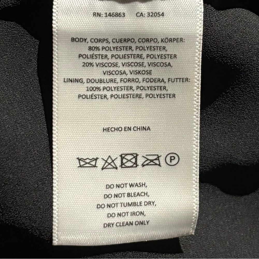 Mare Mare Hourglass Mini Dress Size S Black - Picture 6 of 6